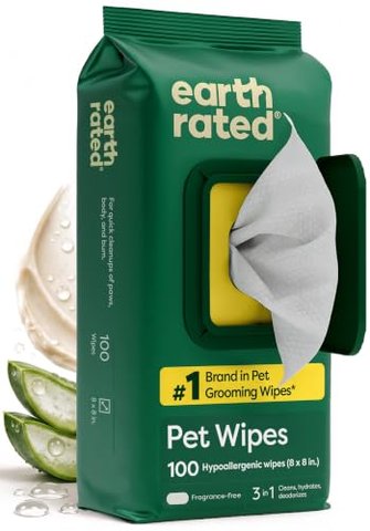 Earth Rated unscented wipes